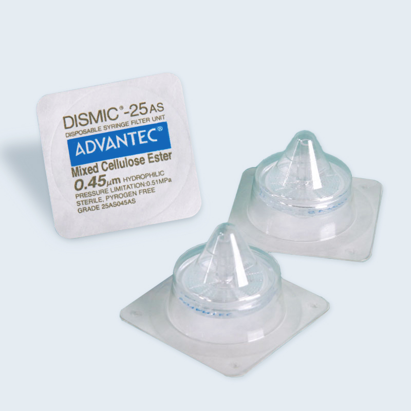 Mixed Cellulose Ester Syringe Filter, Sterile / MCE멸균시린지필터