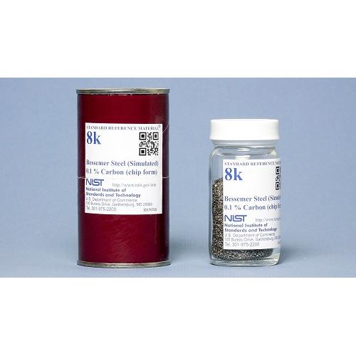 NIST, 8k, Bessemer Steel (Simulated) 0.1 % Carbon, 150g