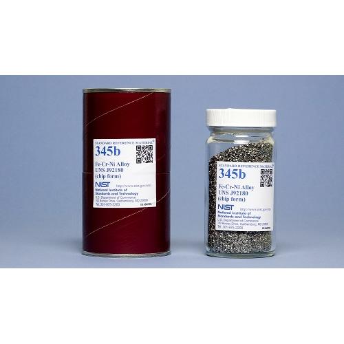 NIST, 345b, Fe-Cr-Ni Alloy UNS J92180, 150g