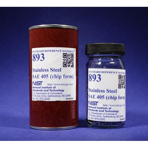NIST, 893, Stainless Steel (SAE 405), 150g