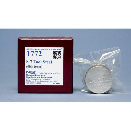 NIST, 1772, Tool Steel (S-7), disk