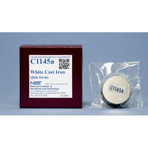 NIST, C1145a, White Cast Iron, disk