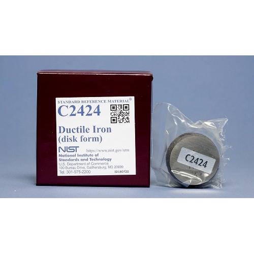 NIST, C2424, Ductile Iron C, disk