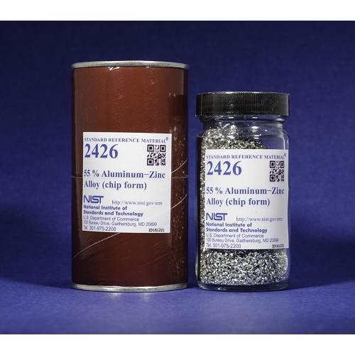 NIST, 2426, 55 % Aluminum-Zinc Alloy, 40g