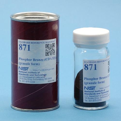 NIST, 871, Phosphor Bronze (CDA 521), 100g