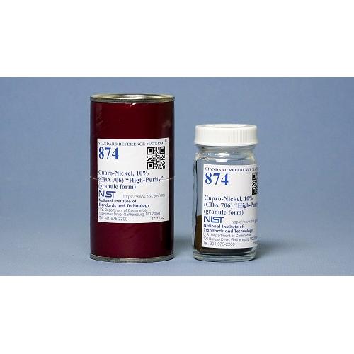 NIST, 874, Cupro-Nickel, 10% (CDA 706) 