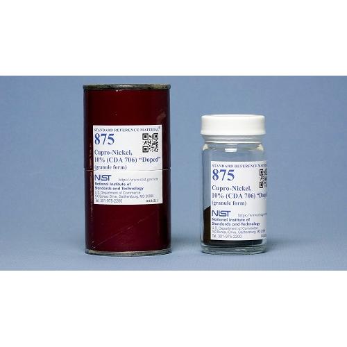 NIST, 875, Cupro-Nickel, 10% (CDA 706) 