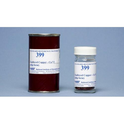 NIST, 399, Unalloyed Copper - Cu VI, 50g