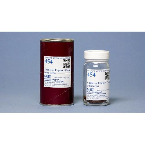 NIST, 454, Unalloyed Copper XI (chips), 35g