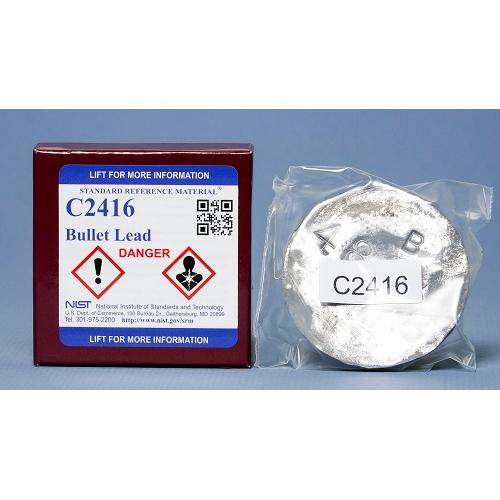 NIST, C2416, Bullet Lead, disk