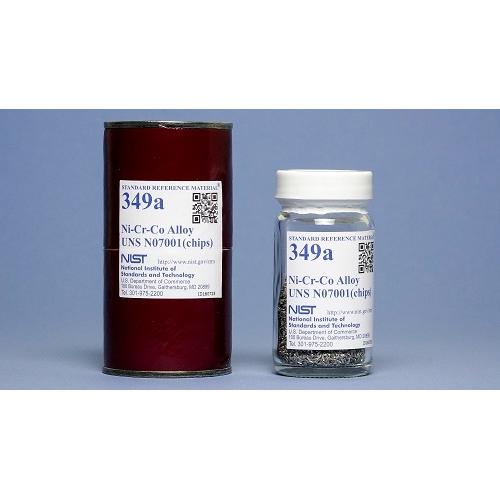 NIST, 349a, Ni-Cr-Co Alloy UNS N07001, 150g
