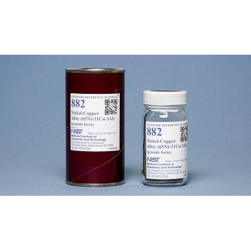NIST, 882, Nickel-Copper Alloy (65Ni-31Cu-3Al) (granule form), 100g
