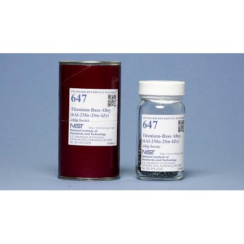 NIST, 647, Titanium Alloy, Al-Mo-Sn-Zr, 50g