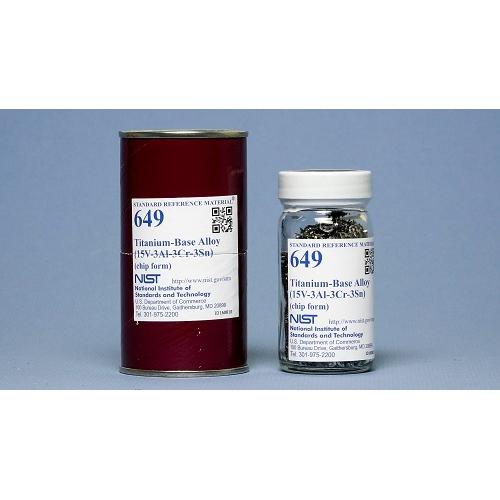 NIST, 649, Titanium-Base Alloy (15V-3Al-3Cr-3Sn), 50g