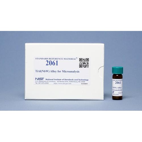NIST, 2061, TiAl(NbW) Alloy for Microanalysis, cube