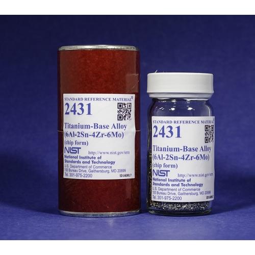 NIST, 2431, Titanium Base Alloy, 50g