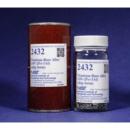 NIST, 2432, Titanium-Base Alloy 10V - 2Fe - 3Al, 50g