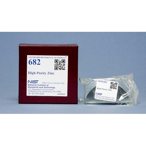 NIST, 682, High-Purity Zinc half-round, bar