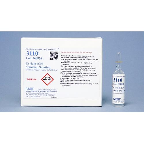 NIST, 3110, Cerium (Ce) Standard Solution 5 x, 10mL