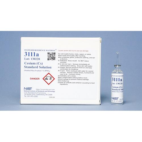 NIST, 3111a, Cesium (Cs) Standard Solution 5 x, 10mL