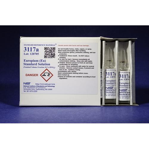 NIST, 3117a, Europium (Eu) Standard Solution 5 x, 10mL
