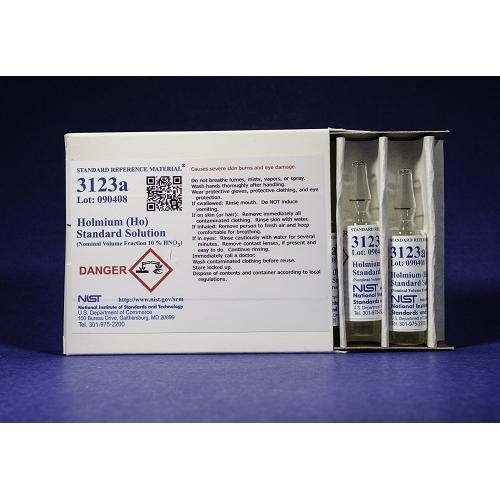 NIST, 3123a, Holmium (Ho) Standard Solution 5 x, 10mL