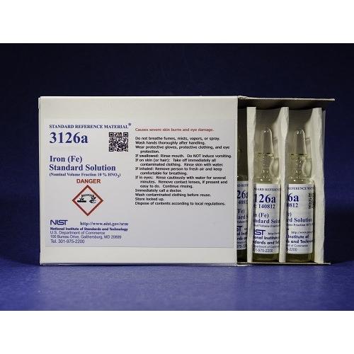NIST, 3126a, Iron (Fe) Standard Solution 5 x, 10mL