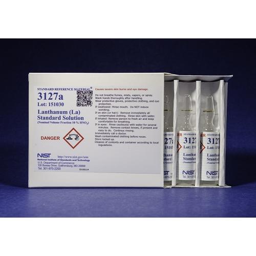 NIST, 3127a, Lanthanum (La) Standard Solution 5 x, 10mL