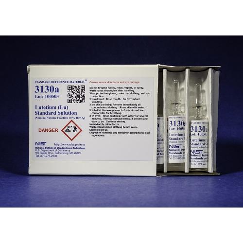 NIST, 3130a, Lutetium (Lu) Standard Solution 5 x, 10mL
