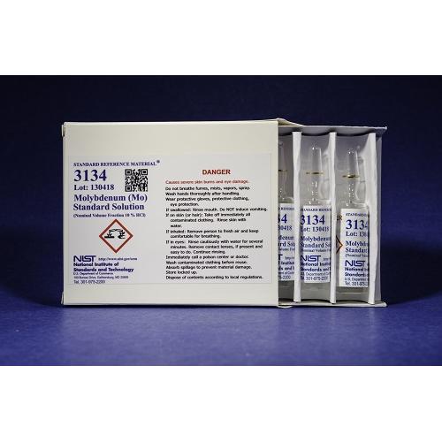 NIST, 3134, Molybdenum (Mo) Standard Solution 5 x, 10mL