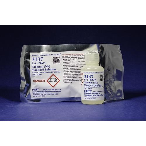 NIST, 3137, Niobium (Nb) Standard Solution, 50mL