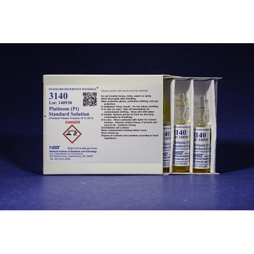 NIST, 3140, Platinum (Pt) Standard Solution 5 x, 10mL