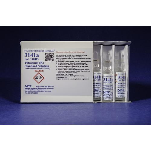 NIST, 3141a, Potassium (K) Standard Solution 5 x, 10mL