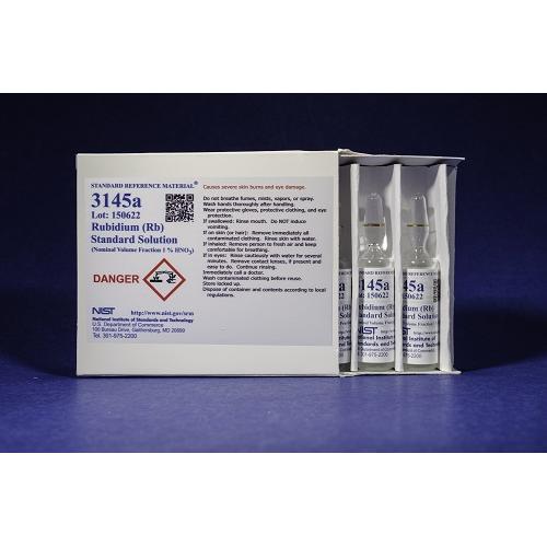NIST, 3145a, Rubidium (Rb) Standard Solution 5 x, 10mL
