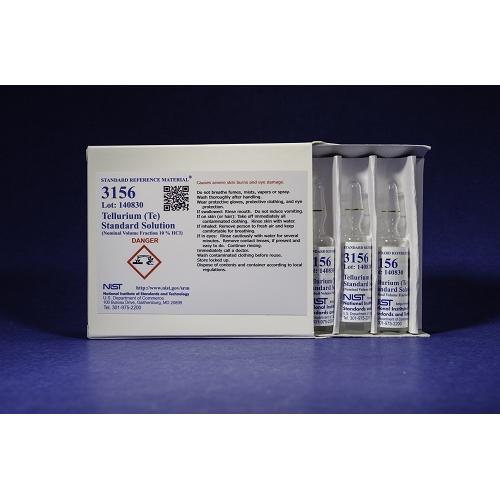 NIST, 3156, Tellurium (Te) Standard Solution 5 x, 10mL