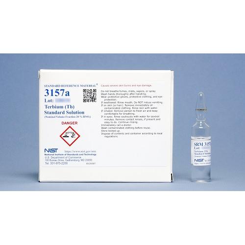 NIST, 3157a, Terbium (Tb) Standard Solution 5 x, 10mL