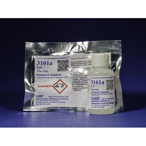 NIST, 3161a, Tin (Sn) Standard Solution, 50mL