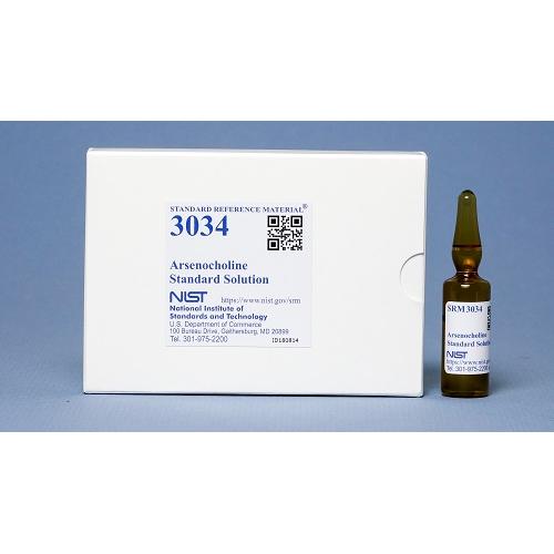NIST, 3034, Arsenocholine Standard Solution 2 x, 5mL