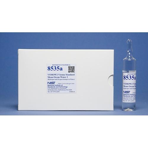 NIST, 8535a, VSMOW2 Vienna Standard Mean Ocean Water (Hydrogen and Oxyen Isotopes in Water), 20mL