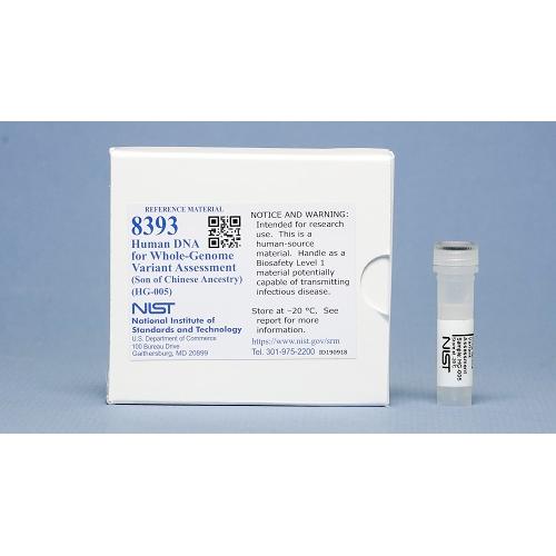 NIST, 8393, Human DNA for Whole-Genome Variant Assessment (Son of Chinese Ancestry)(HG-005), 1vial