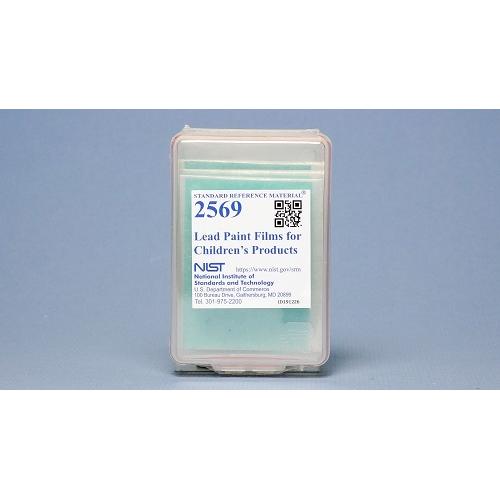 NIST, 2569, Lead Paint Films for Children’s Products, 8sheets
