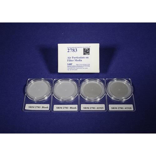 NIST, 2783, Air Particulate on Filter Media (47 mm dia), 2+2Blank