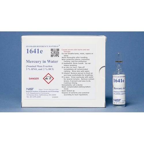 NIST, 1641e, Mercury in Water, 10x10mL