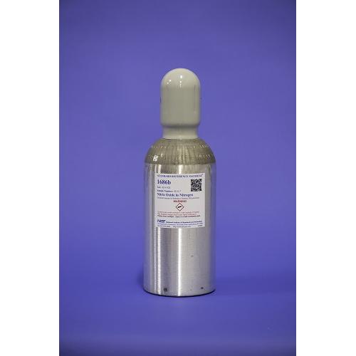 NIST, 1686b, Nitric Oxide in Nitrogen (Nominal Amount-of-Substance Fraction 500 μmol/mol), 6L/cylinder