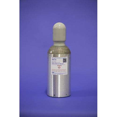 NIST, 2627a, Nitric Oxide in Nitrogen (Nominal Amount-of-Substance Fraction 5 μmol/mol), 6L/cylinder