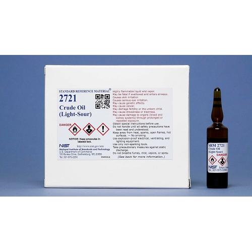 NIST, 2721, Crude Oil (Light-Sour), 5x10mL