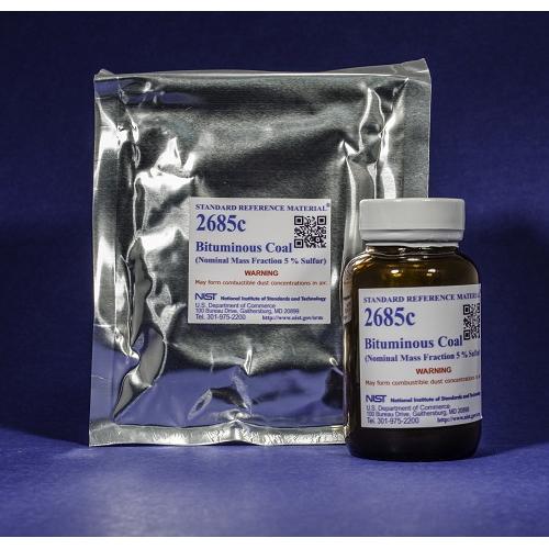 NIST, 2685c, Bituminous Coal (Nominal Mass Fraction 5 % Sulfur), 50g