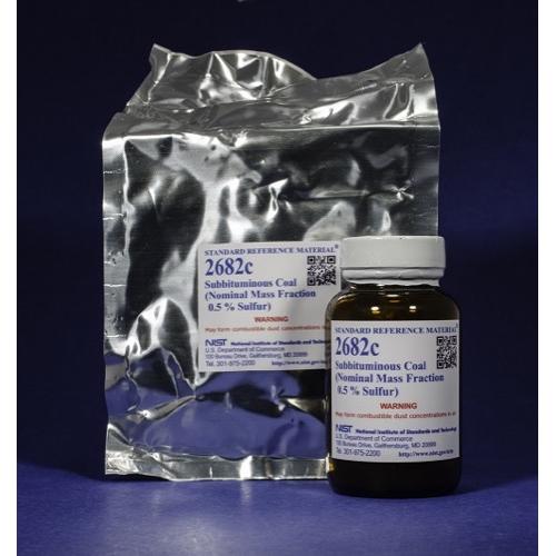 NIST, 2682c, Subbituminous Coal (Nominal Mass Fraction 0.5 % Sulfur), 50g