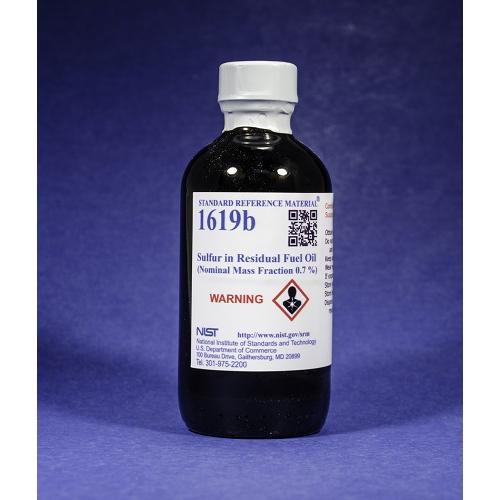 NIST, 1619b, Sulfur in Residual Fuel Oil (Nominal Mass Fraction 0.7 %), 100mL