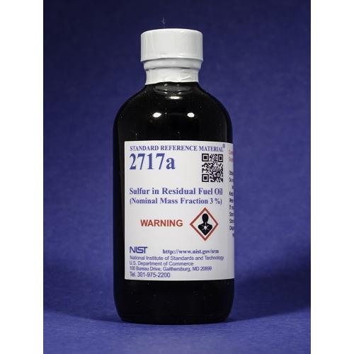NIST, 2717a, Sulfur in Residual Fuel Oil (Nominal Mass Fraction 3 %), 100mL